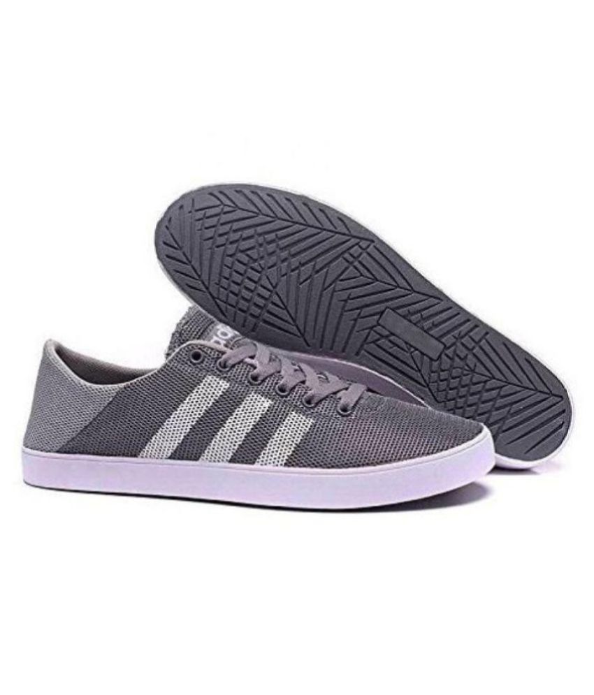 Adidas Neo 1 Gray Casual Shoes - Buy Adidas Neo 1 Gray Casual Shoes Online  at Best Prices in India on Snapdeal