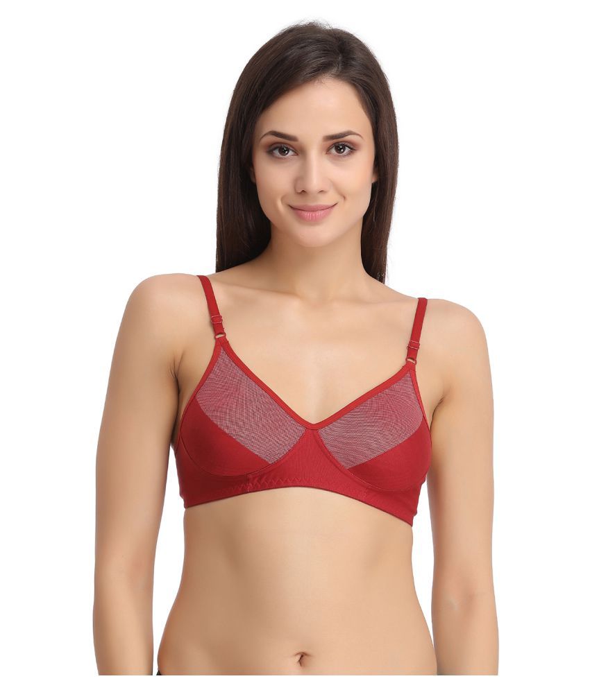     			Clovia Poly Cotton T-Shirt Bra