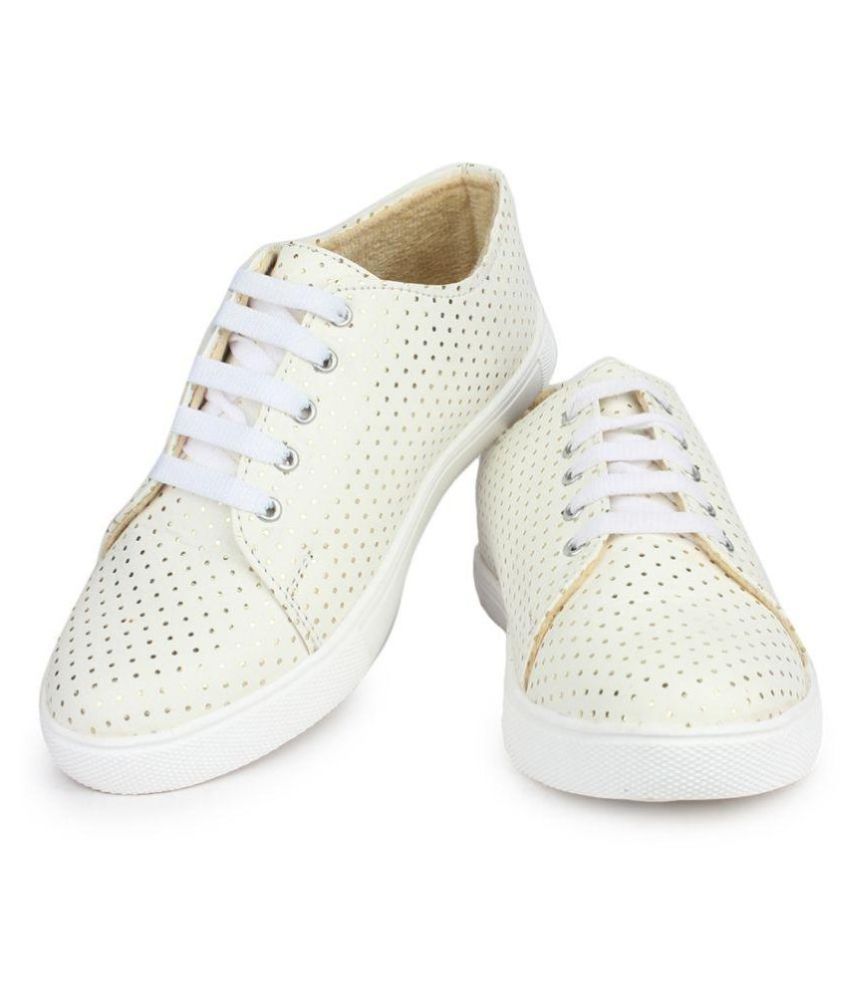 Do Bhai White Casual Shoes Price in India- Buy Do Bhai White Casual ...