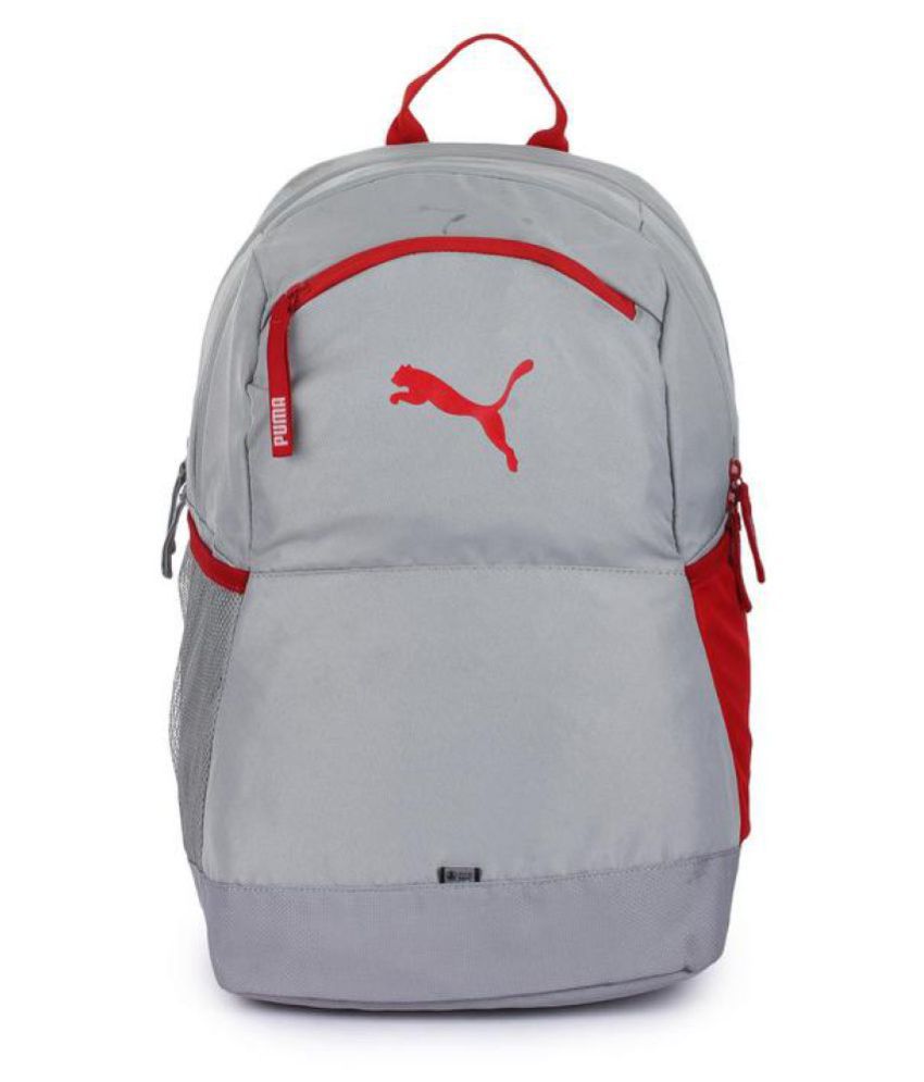 puma gray backpack