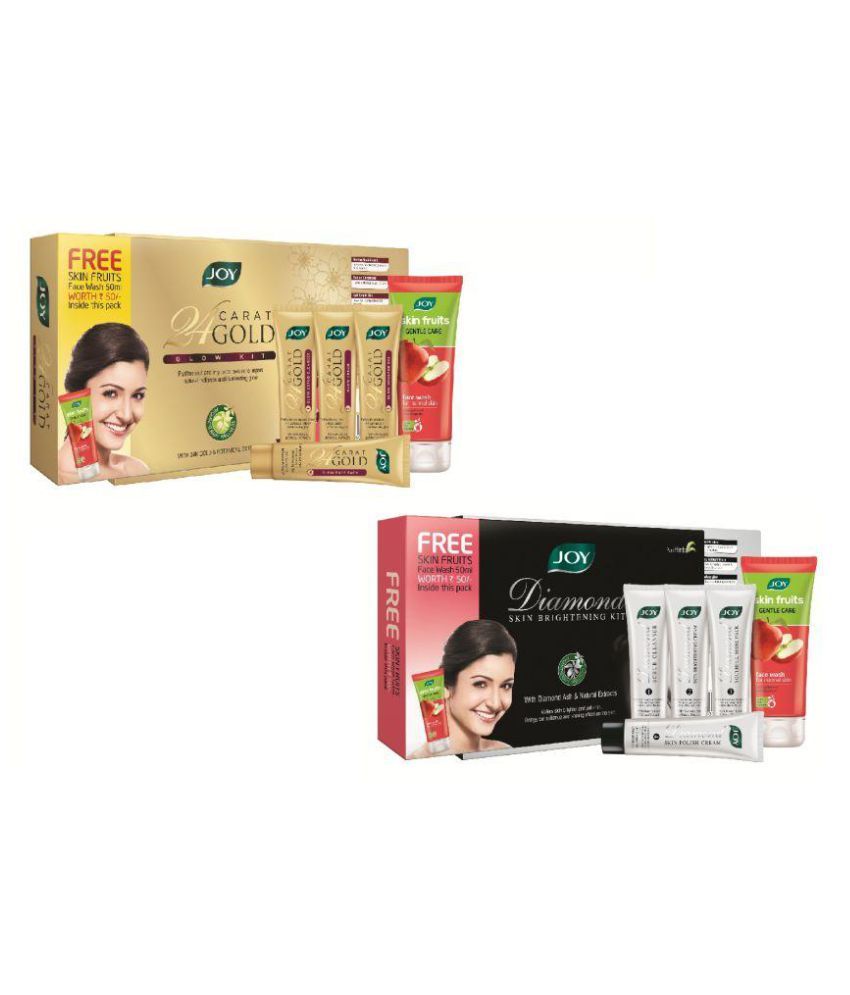 joy facial kit gold