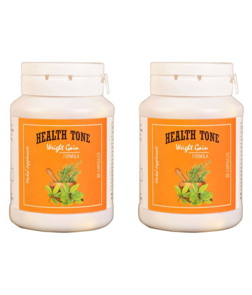 Health Tone Weight Gain -Herbal 2 Bottles (MadeInThailand)