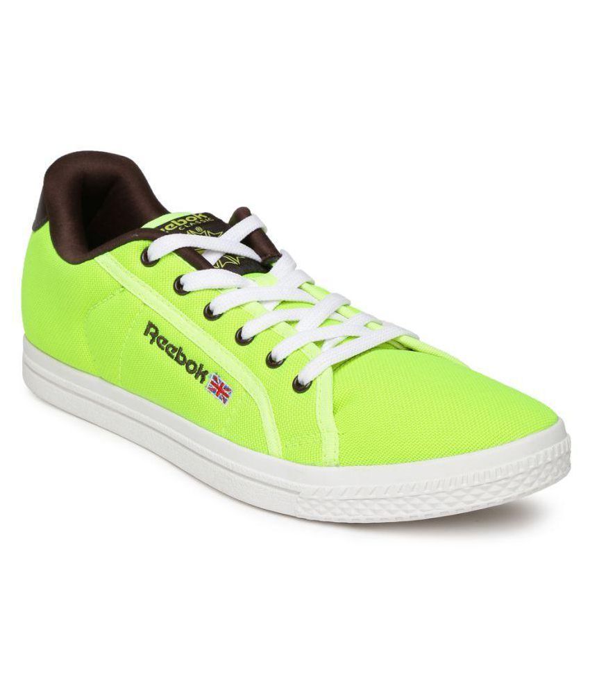 reebok fluorescent shoes