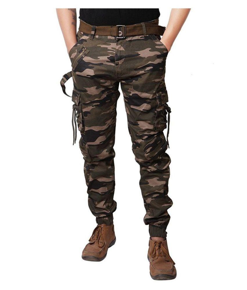 DORI STYLE CARGO JOGGER PANTS FOR MEN(camouflage) - Buy DORI STYLE ...