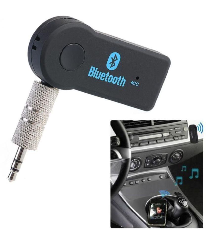 Car Aux Bluetooth Receiver (3.5 mm Pin) Pair with Music
