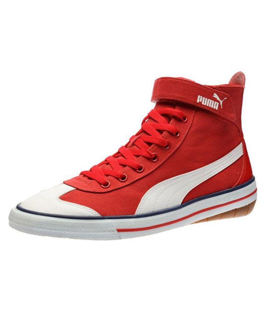 Buy Puma Unisex 917 Mid DP Sneakers Red 