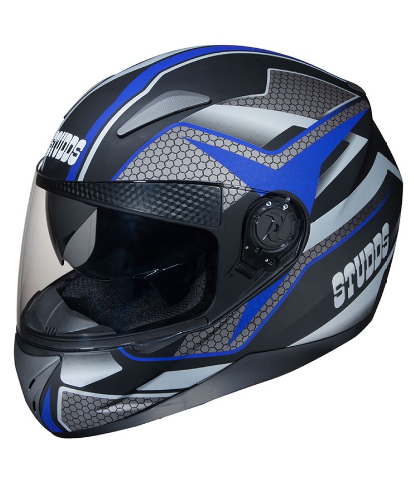 Studds Shifter D8 Decor Matt Black N1 Full Face Helmet Black L Buy