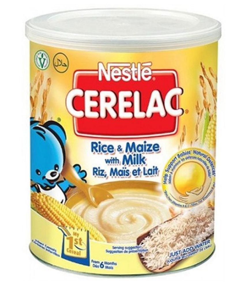 Nestle Imported Rice &amp; Maize With Milk Infant Cereal for 6