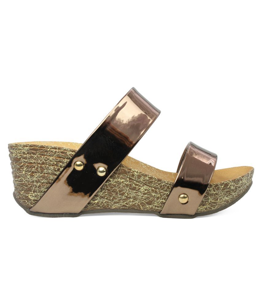 Inc.5 Brown Wedges Heels Price in India- Buy Inc.5 Brown Wedges Heels Online at Snapdeal