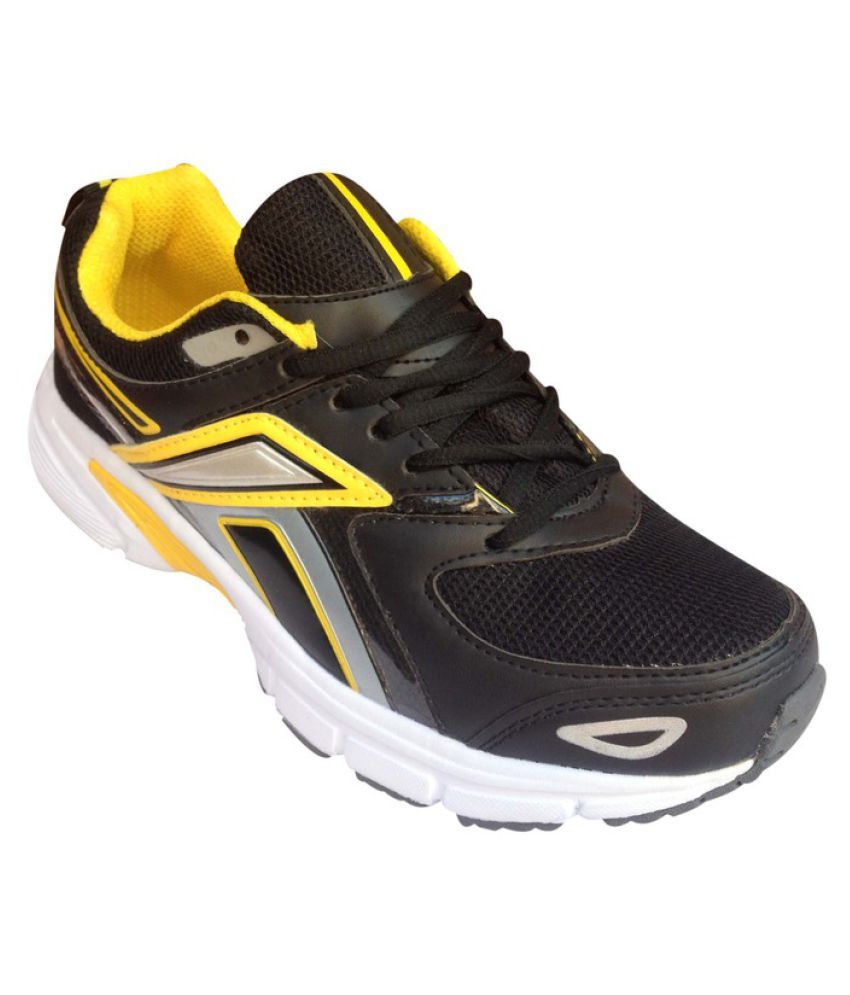 Morocco Black Running Shoes - Buy Morocco Black Running Shoes Online at ...