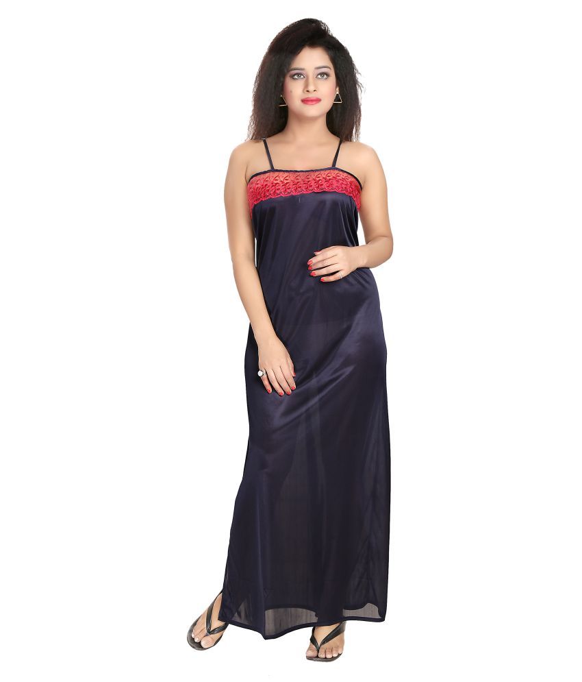 Buy Bluemoon Garments Satin Nighty & Night Gowns Online at Best Prices