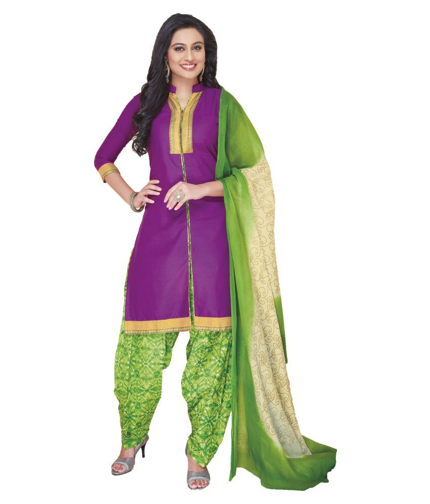 ganpati cotton suit readymade