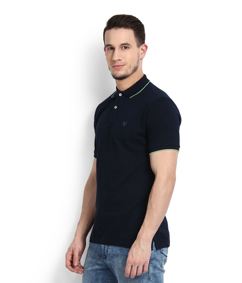 Allen Solly Black Polo T-Shirt - Buy Allen Solly Black Polo T-Shirt ...