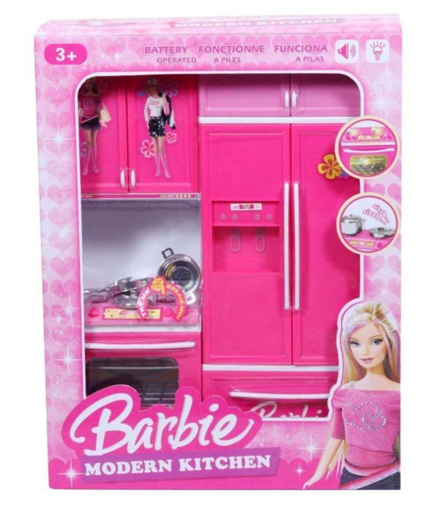 barbie kitchen set online shopping