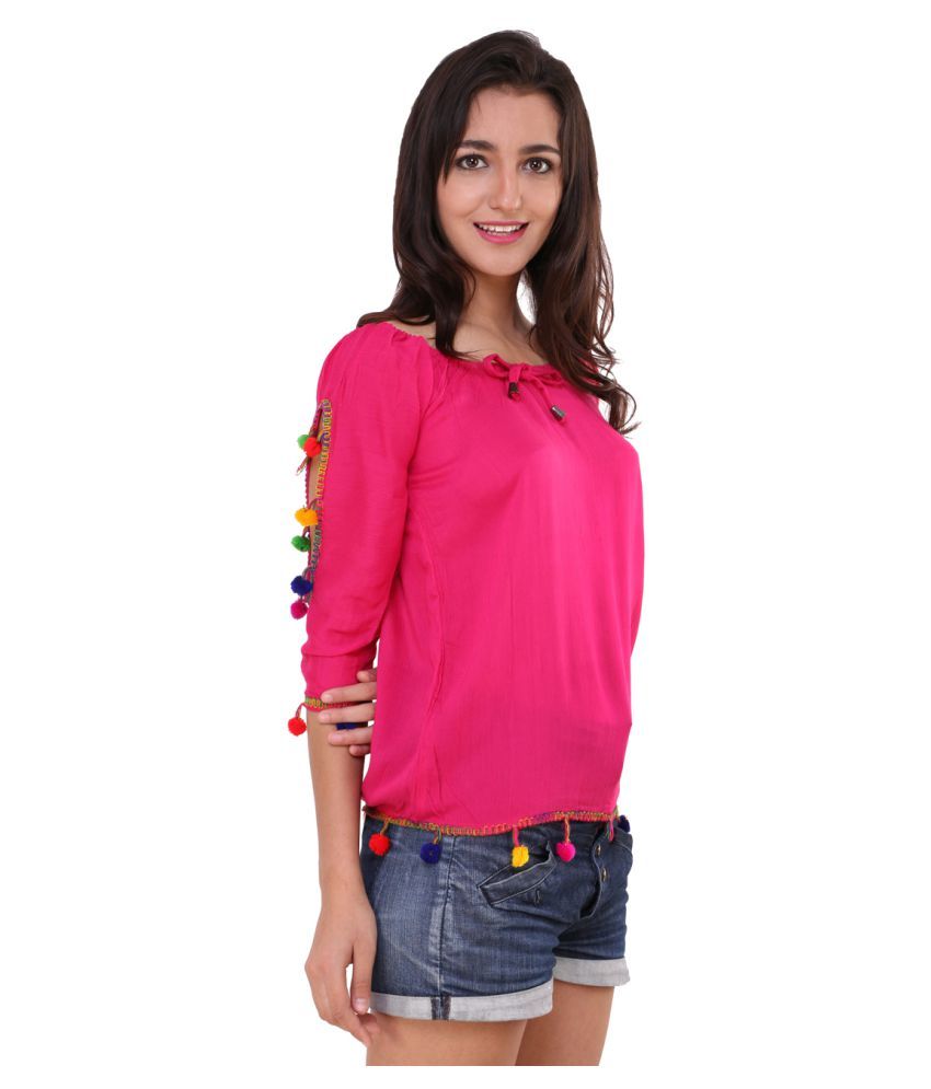 jeans top for girl snapdeal