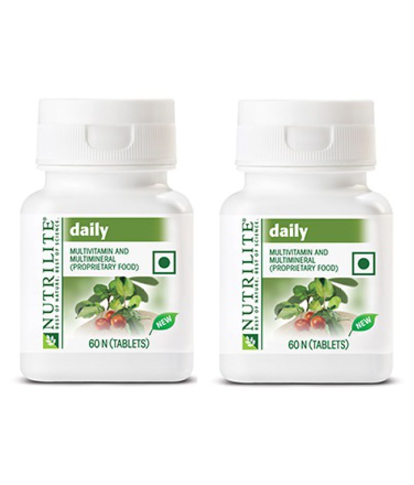 NUTRILITE Foundational Supplements Tablets 60 gm Unfalvoured Pack of 2 ...