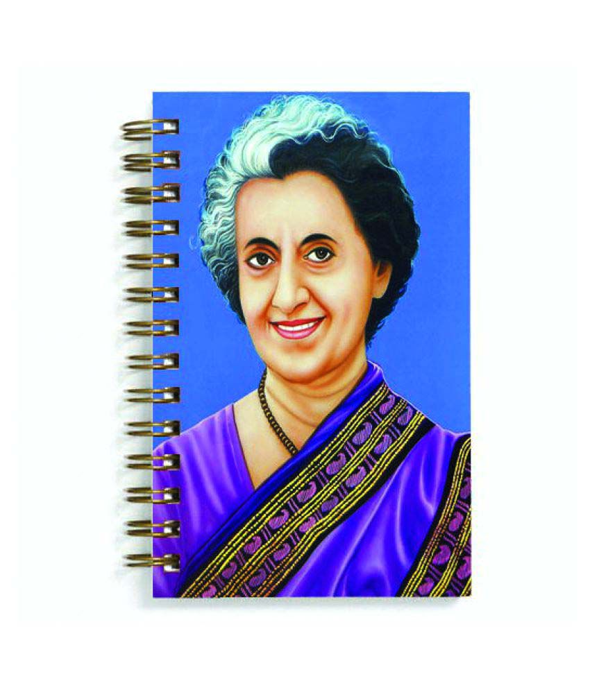 Advance Hotline Indira Gandhi Spiral Diary Paperback - 