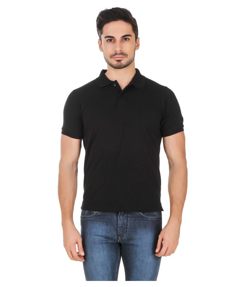 Lotto Black Regular Fit Polo T Shirt - Buy Lotto Black Regular Fit Polo ...