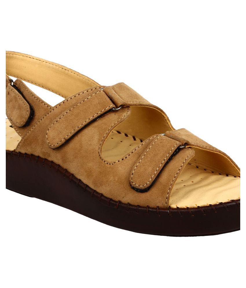shiny beige flats