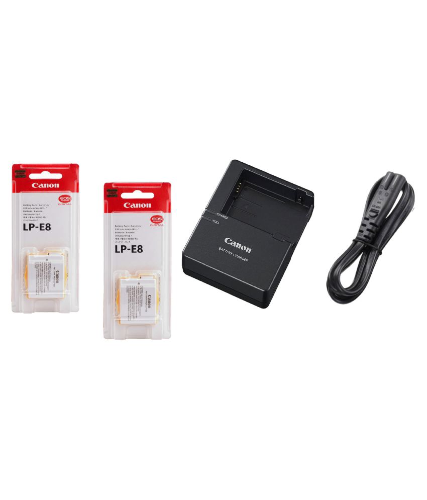 Canon Lp E8 Camera Battery Charger Price In India Buy Canon Lp E8