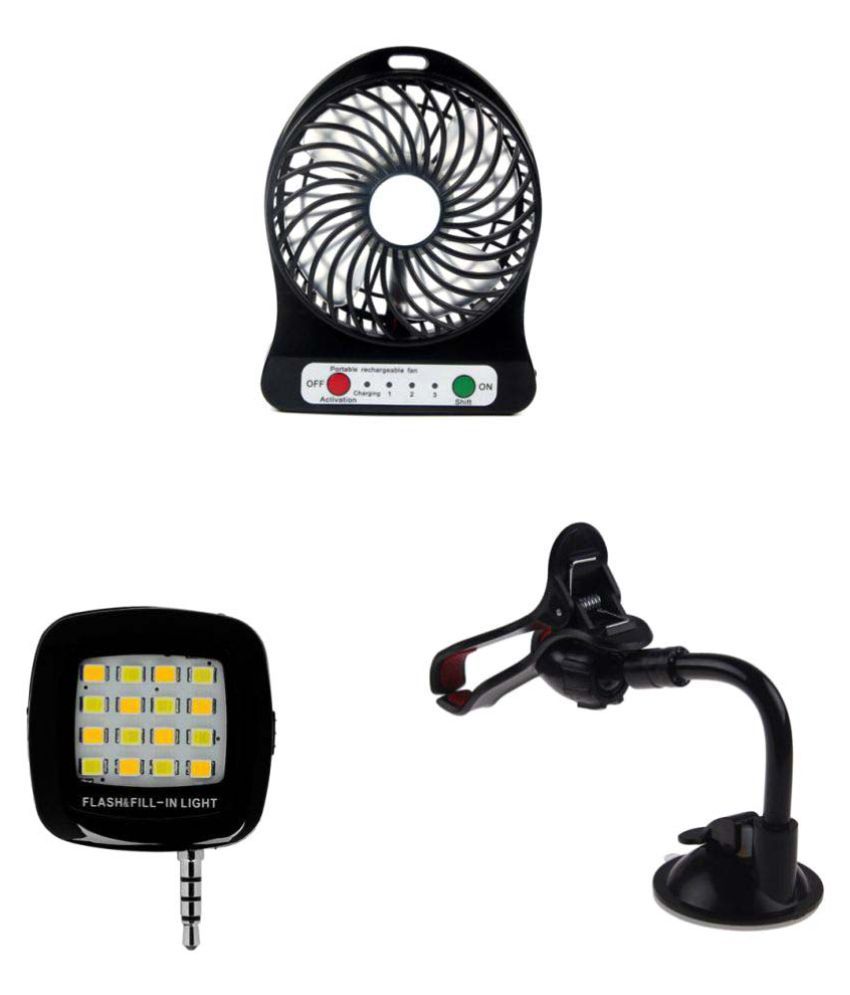 T.G. USB Light & Fan Combo Black Pack of 3 Buy T.G. USB Light & Fan