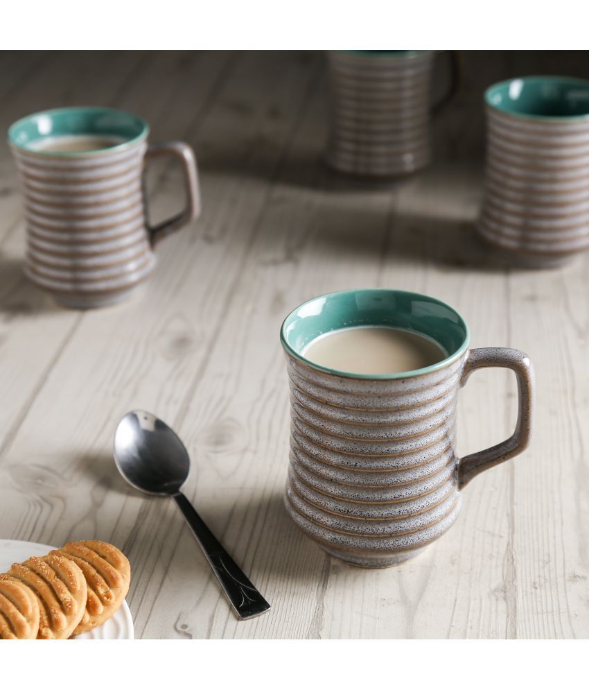    			Unravel India Studio Ceramic Coffee Cup 6 Pcs