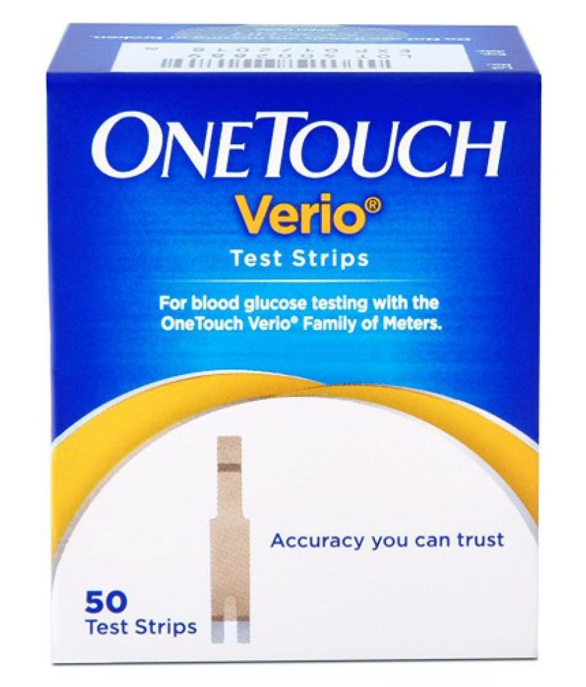     			OneTouch Verio Test Strip 50s Pack Strips