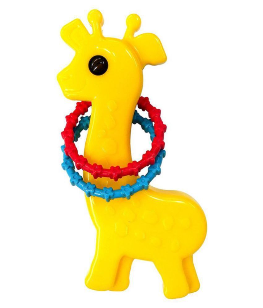 plush giraffe rattle