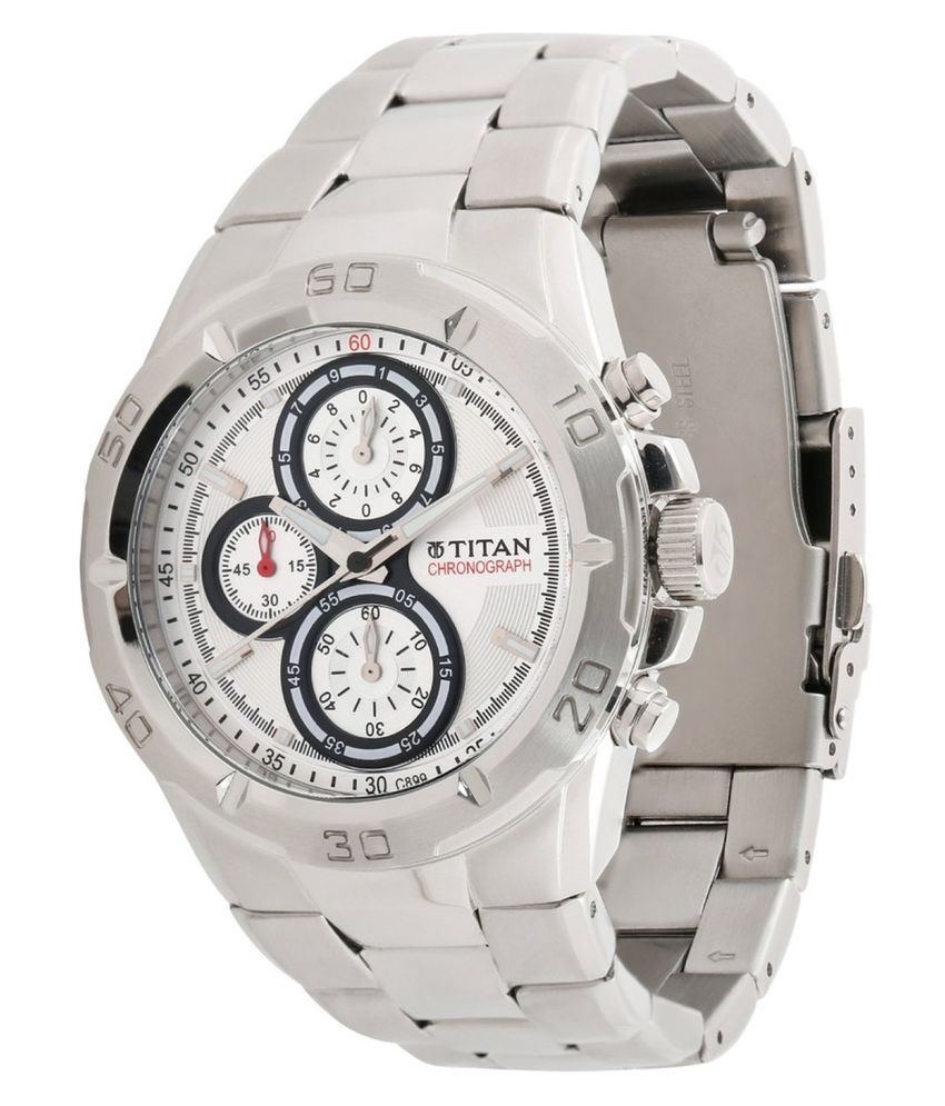 titan chronograph watch price list