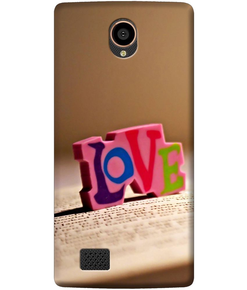 LYF Flame 7 Printed Cover By Fashionury Printed Back Covers Online at