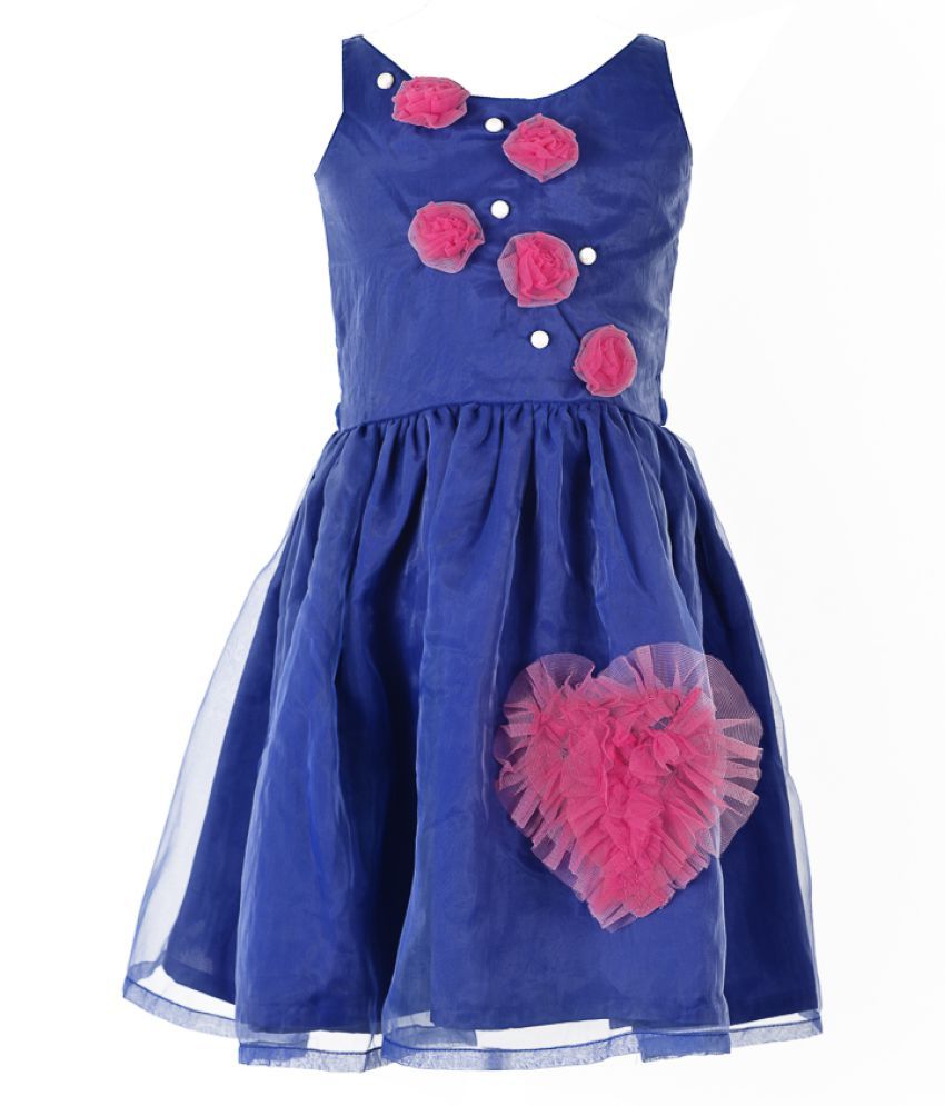 Marshmallow Kids Couture Girls Blue Dress Buy Marshmallow Kids