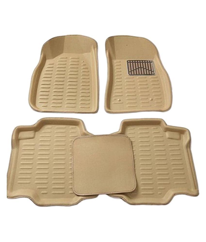 Indo Best 3d Foam Car Foot Mats Set Of 5 Beige Buy Indo Best 3d