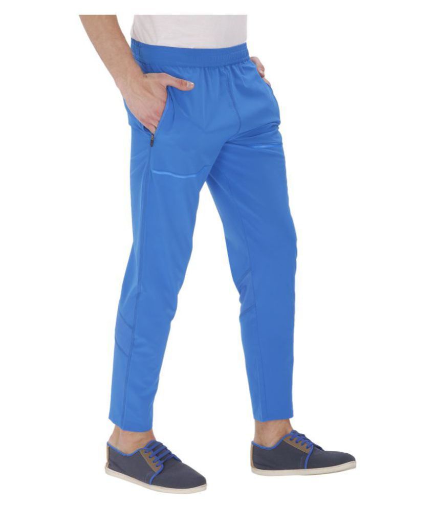 sky blue lycra pants