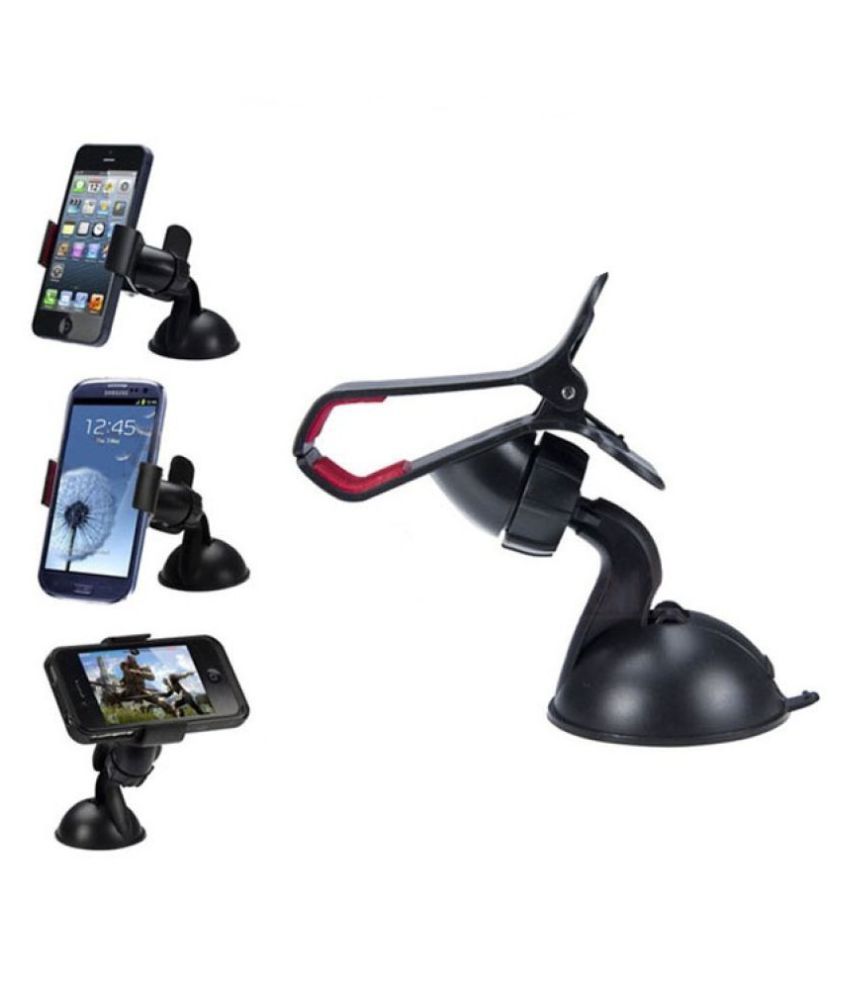 Famous Car Charger Car Mobile Holder Double Clamp For Dashboard