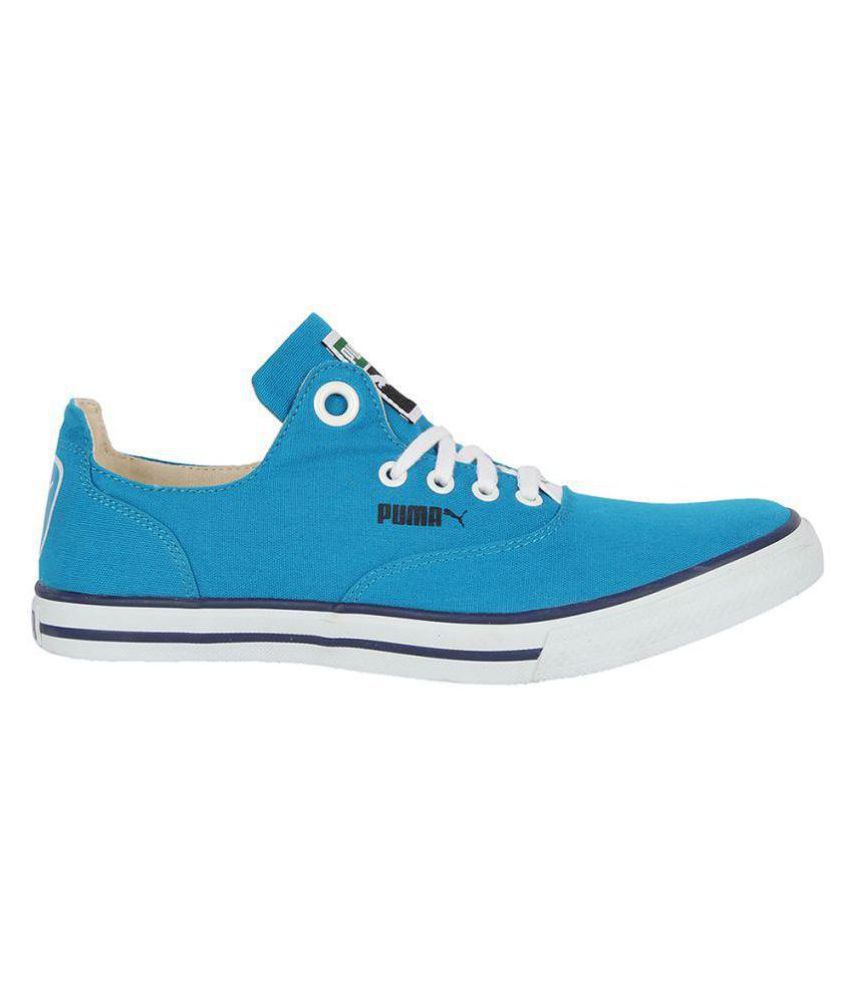 puma limnos cat 2 dp blue casual shoes