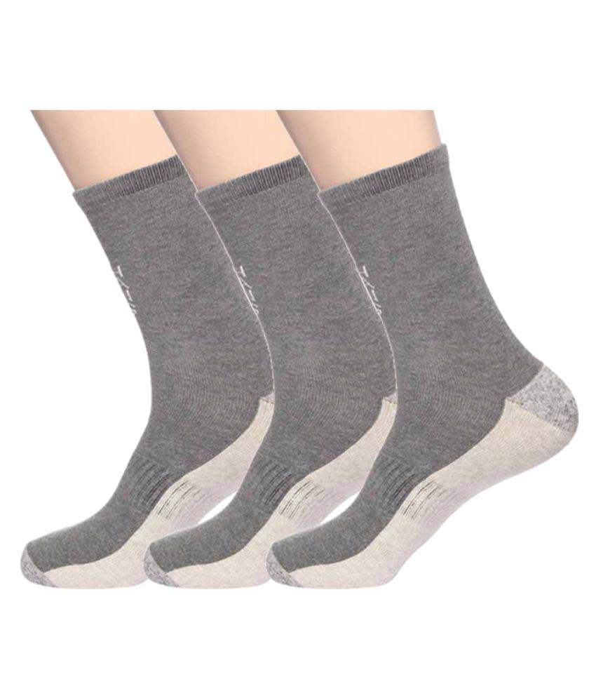     			Hans Gray Sports Mid Length Socks