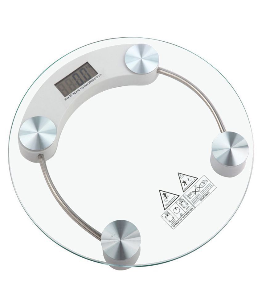 Cierie Round Digital Glass Weighing scale 2003A