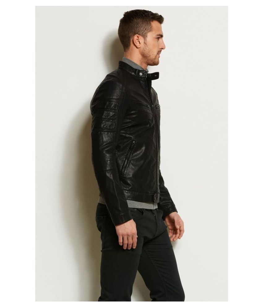 leather jacket snapdeal