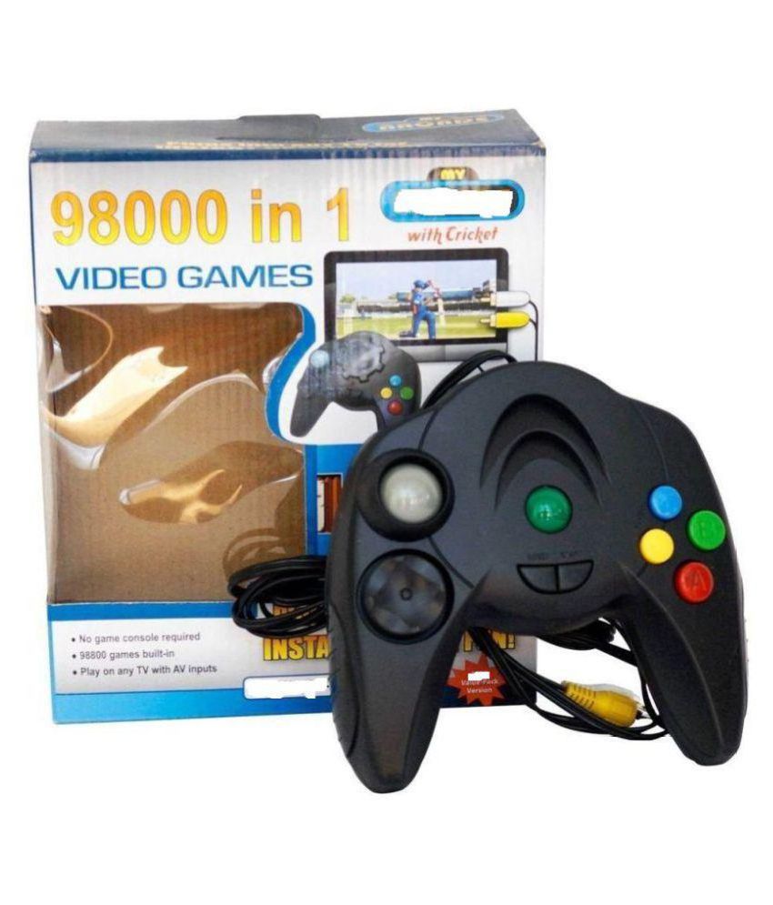     			Delhi 6 Online GM-98000IN1-VGC Controller For Play on any TV with AV inputs ( Wired ) Combat-Shooting-Sports-Racing Action-Puzzles&Much