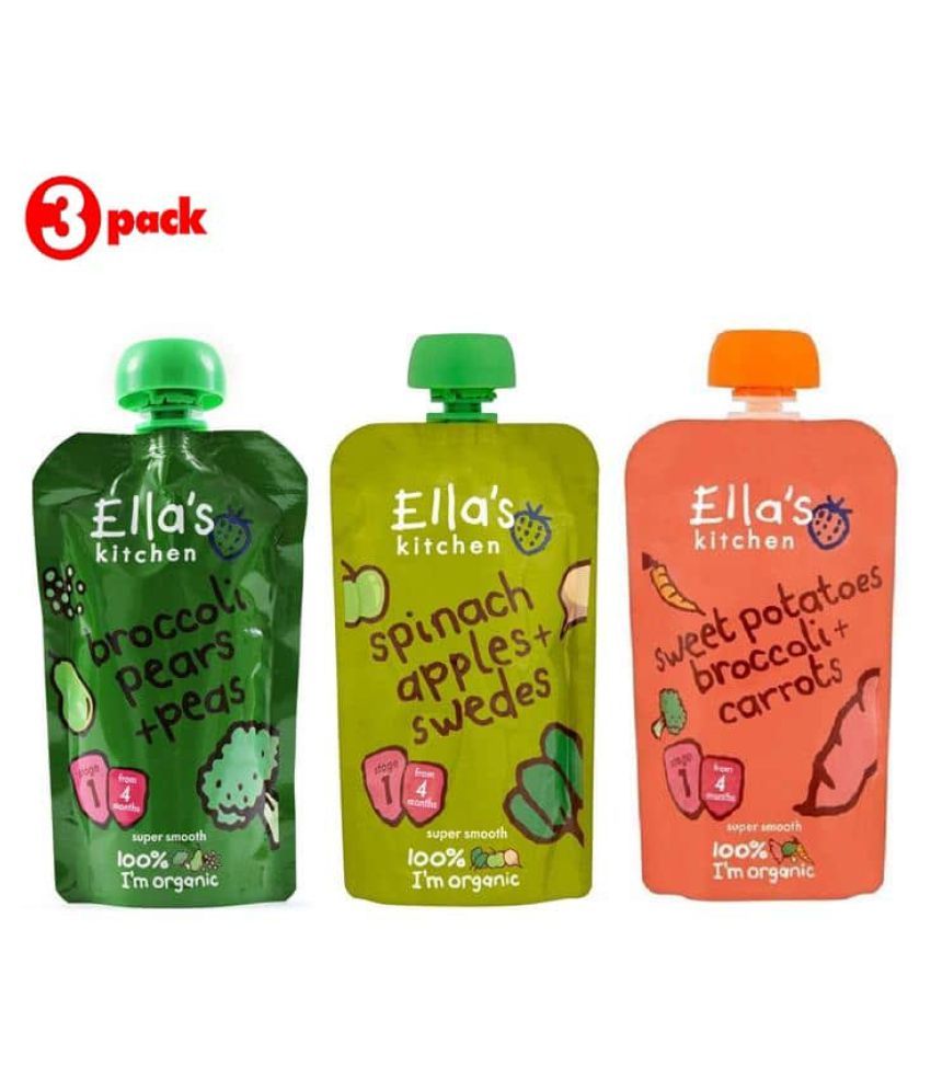 Ella's Kitchen Assorted Flavour Snack Foods for 6 Months + ( 360 gm ) Buy Ella's Kitchen