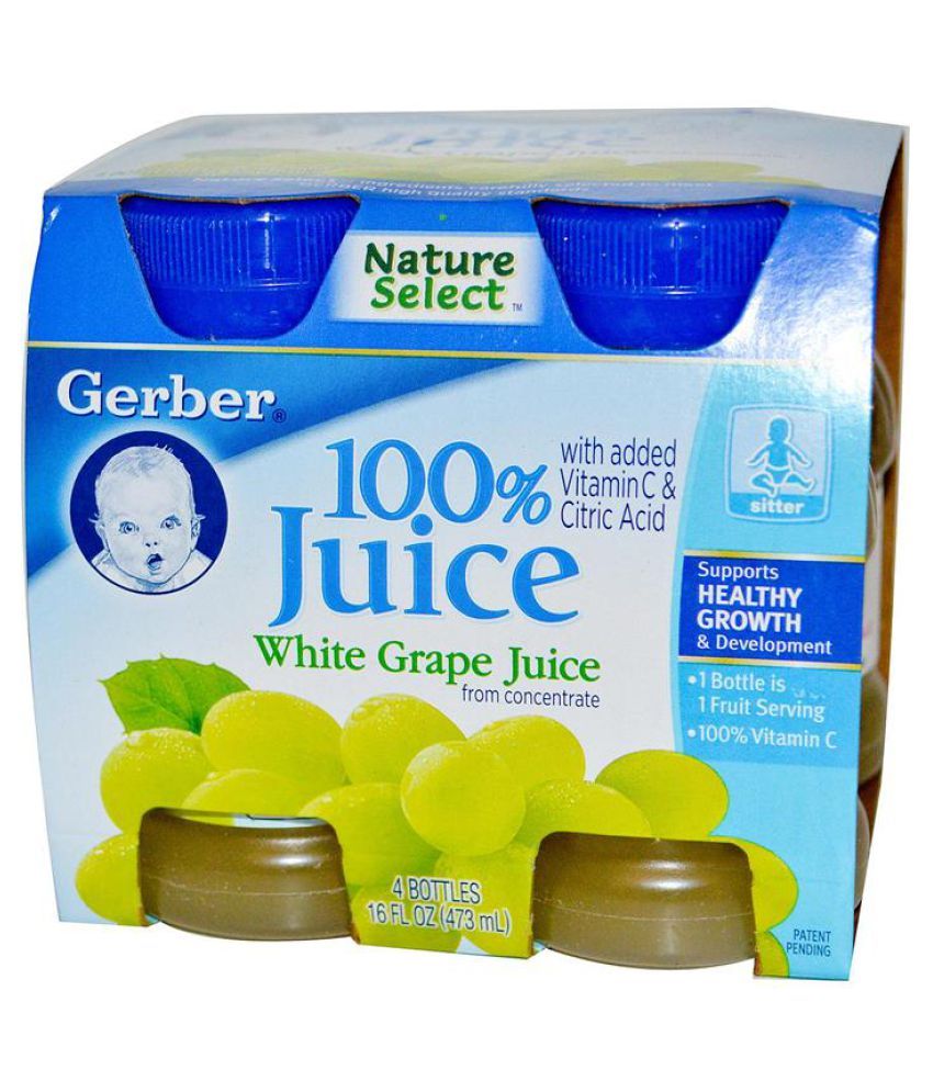 gerber white grape juice