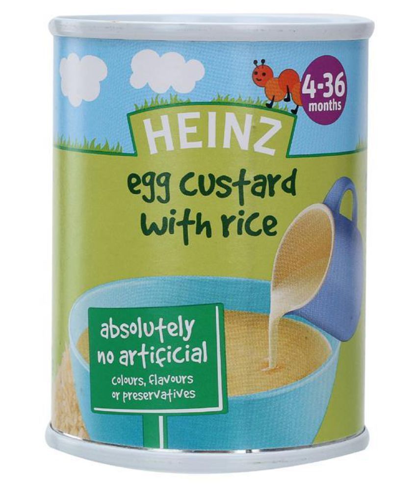 heinz egg custard baby food