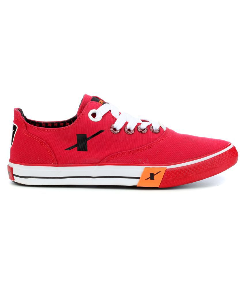 Sparx SM-192 Sneakers Red Casual Shoes 