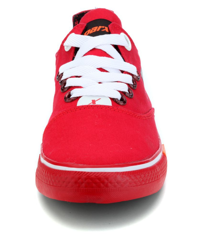 Sparx SM-192 Sneakers Red Casual Shoes