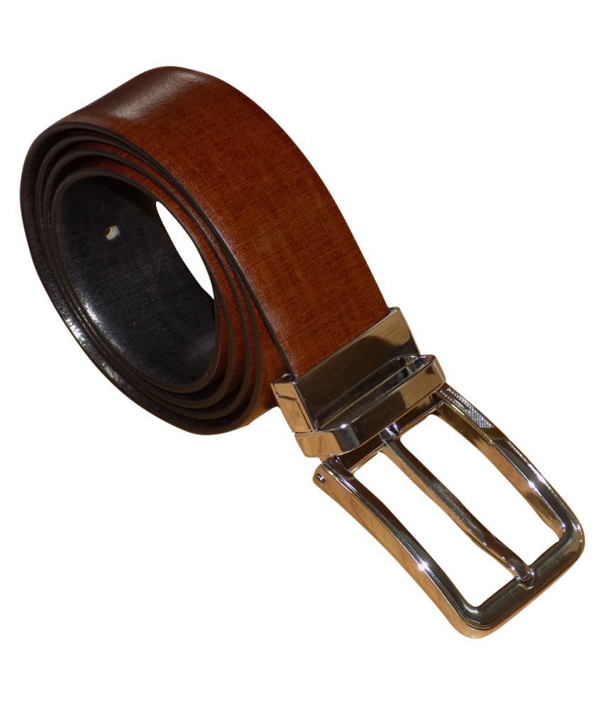 Kan Black Leather Casual Belts: Buy Online at Low Price in India - Snapdeal
