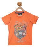 Duke Pack of 1 Boys Cotton Blend T-Shirt ( Orange )