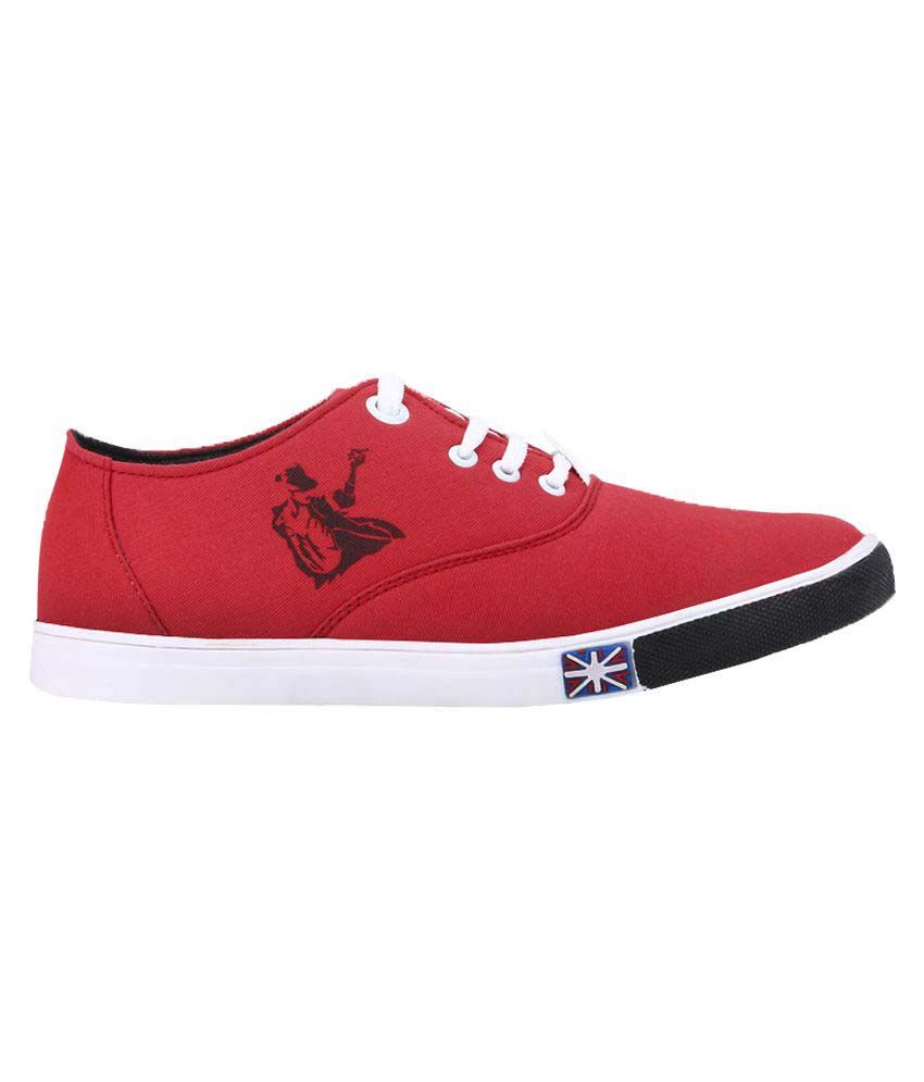     			Kzaara 786 Sneakers Red Casual Shoes