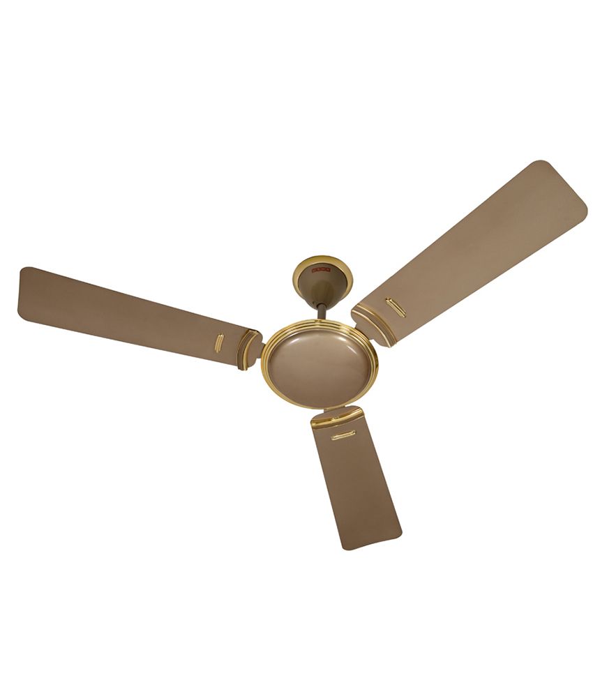 Usha 1200 Mm Exxo Ceiling Fan Coniac Brown Price In India Buy Usha 