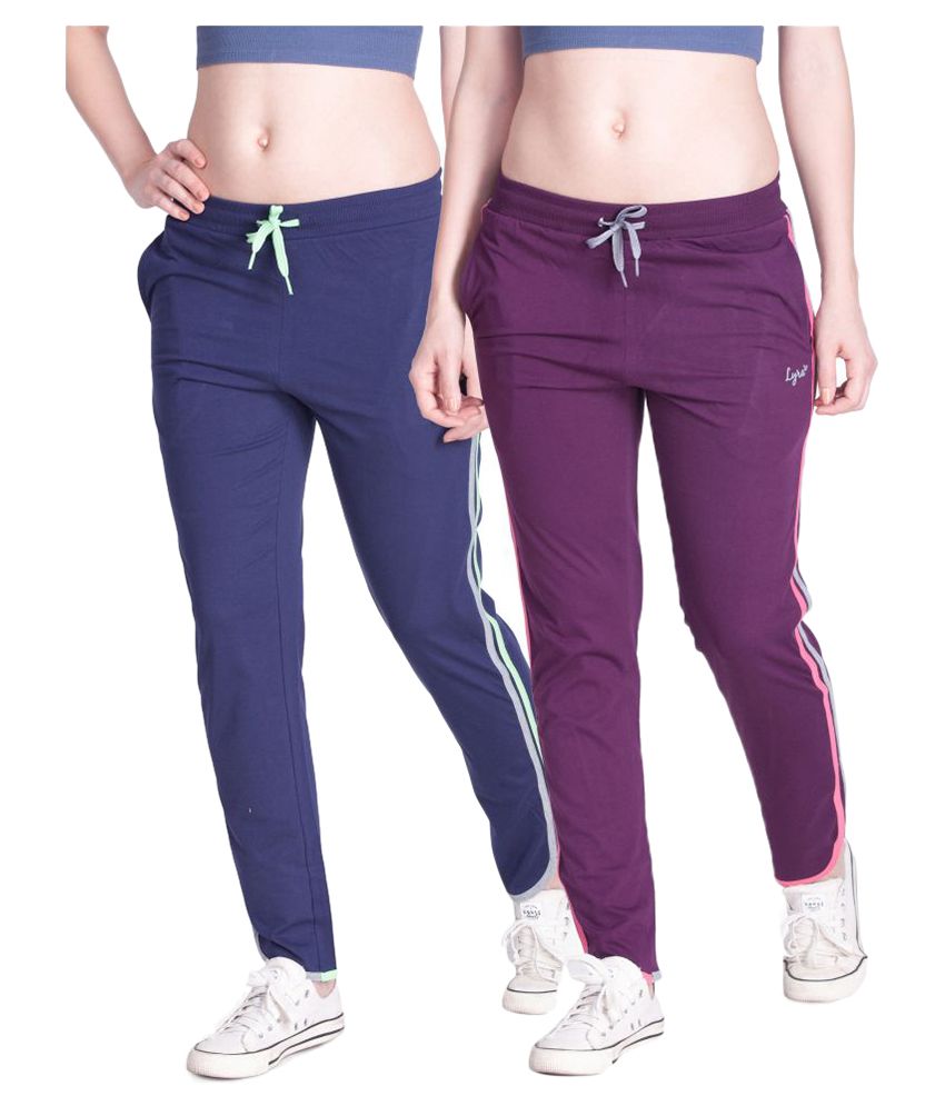 Buy Lux Lyra Cotton Blend Trackpants Online at Best Prices in India