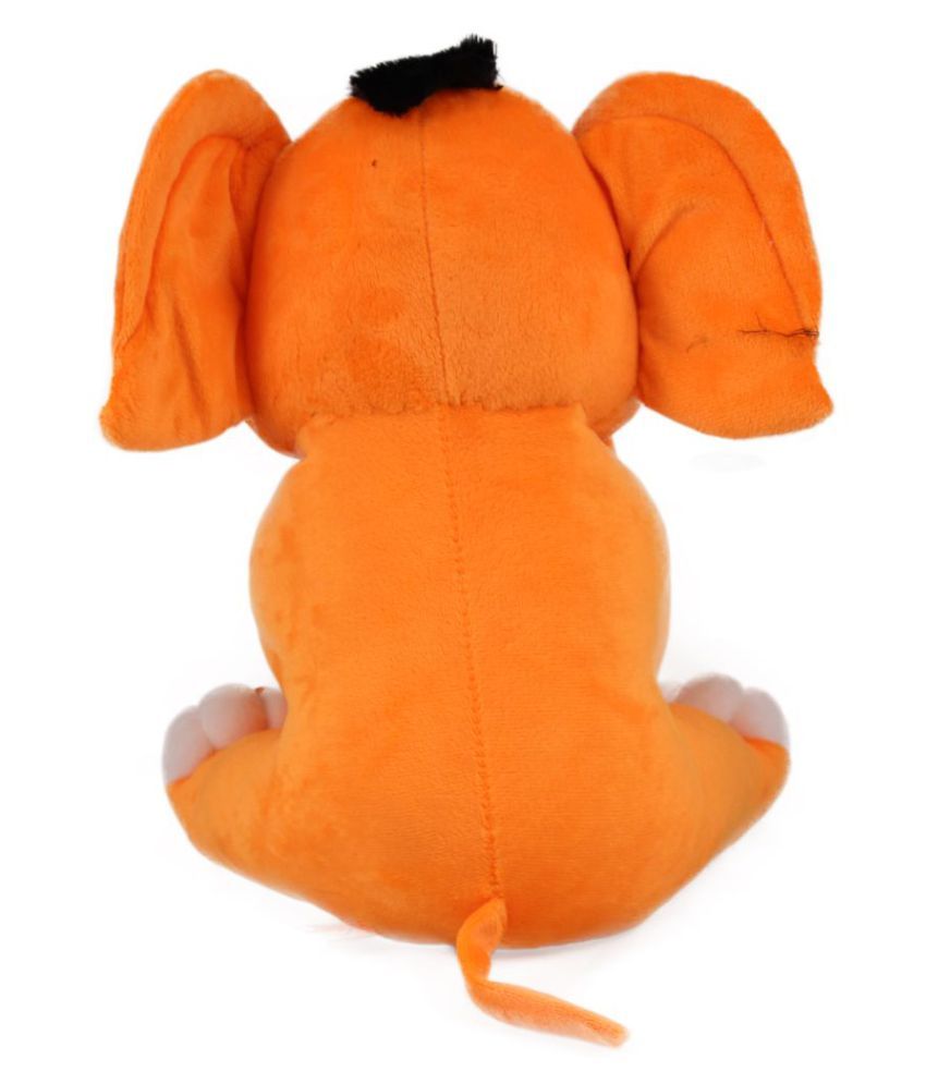 orange stuffed elephant